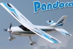 Freewing Pandora 4 in 1 Blue 1400mm Wingspan Trainer PNP GST Inc (AUS Warehouse)