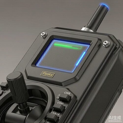 SkyPeak TX-8 eight channel RC radio transmitter with gimbals and LCD screen