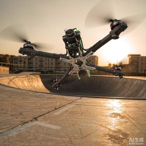 Vortex X5 five inch freestyle FPV drone with carbon frame and HD camera