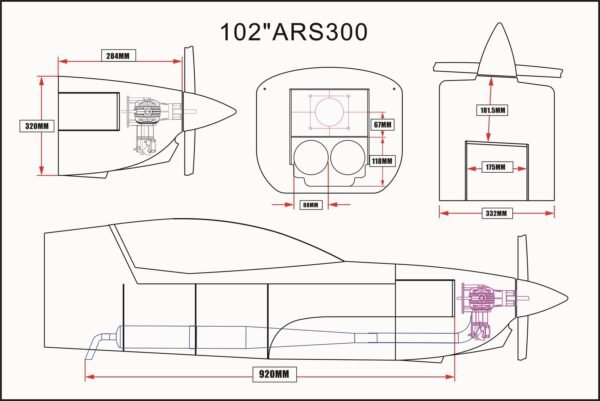 SkyWing-102" ARS 300 V3