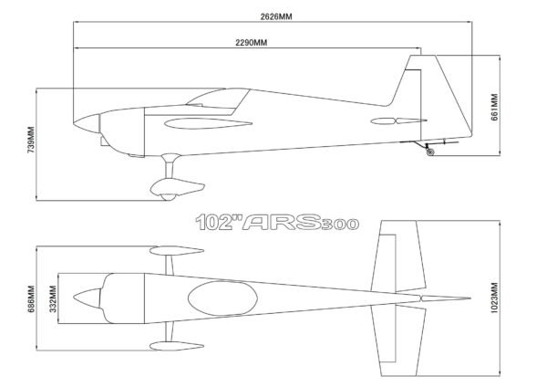 SkyWing-102" ARS 300 V3