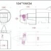 SkyWing-104" YAK54 120cc 2.64M (New Production 2025)