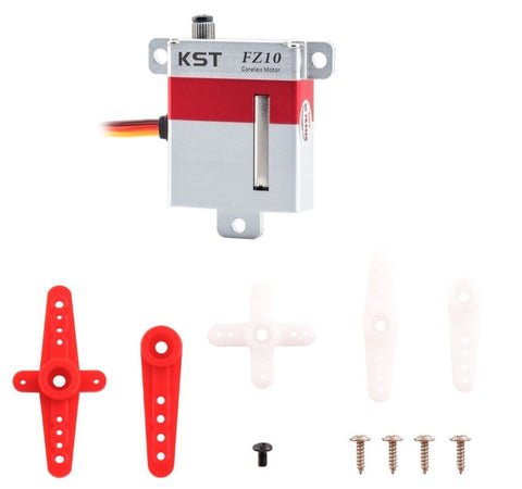 KST FZ10 28g Weight 9.8KG Torque DC7.4V Voltage Motor All-metal Digital high-voltage Servo (8 X PACK)