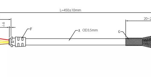 Holybro DroneCAN GPS Extended Length Cable (45cm) (5 QTY/Pack) X 4 Set