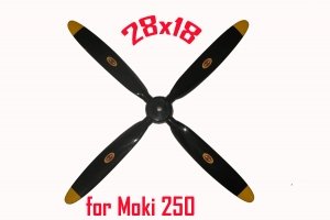 14085081200-39.jpg Biela 18x10 4-Blade Carbon Fiber Scale Corsair Propeller