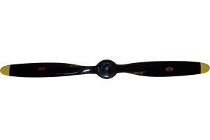 Biela 16x10 2-Blade Carbon Fiber Propeller,White with blue tips