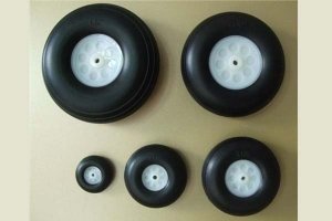 4.5'' PU Wheel with Plastic Hub D114.3x H41 x 5mm