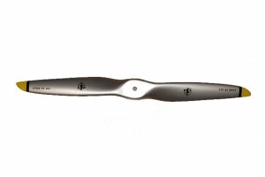 Biela 24X10 2-Blade Carbon Fiber Propeller, White with Red Tips
