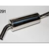 Valach Motor Y-intake high performance silencer for VM120