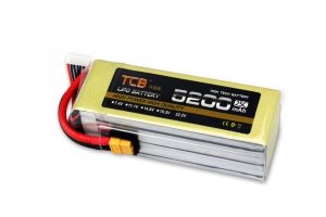 TCB 6S 22.2V 5200mAh 45C Lipolymer battery