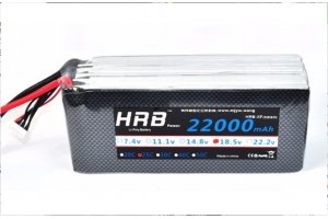 15227429790-30.jpg HRB 18.5V/5S1P 1300mAh 25C LiPo battery