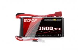 ENGPOW 7.4V/2S1P 1100mAh 25C LiPo battery
