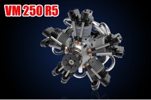 Valach Motor VM 420 cc R5 420cc Petrol/Gas Engine w/ APS Fuel pump included 2026 Production