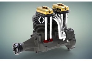 Valach Motor VM 420 cc R5 420cc Petrol/Gas Engine w/ APS Fuel pump included 2026 Production