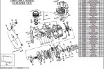 UMS 5-250cc INTERMIDDENT GEAR WITH BEARING