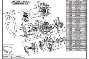 UMS 7-160cc BEARING TOP COVER