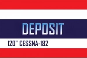 157 INCH COMPOSITE CESSNA-182 V3 (latest Version 2025)