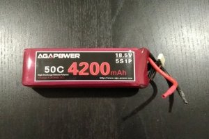 AGA Power 3300mAh 5S1P 60C 18.5v Li-Po Competition Class Battery