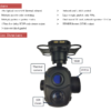 Topotek KHP10G613 10x Optical zoom Camera + Dual light 3-Axis Stabilized, IP/HDMI Output