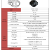 Topotek KIP20S78 20x Optical Zoom+3-Axis Stabilized 4K Night Vision Gimbal Camera, IP Output