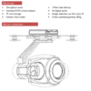 Topotek KIP30S90 30x Optical Zoom + 3-Axis Stabilized Gimbal Camera IP Output