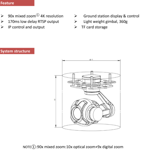 1696903328927_0-1.png Topotek KIY10S4K 4K resolution 10x optical zoom 3-axis small gimbal