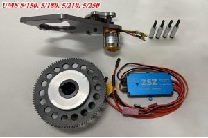 UMS Radial Engine 5/150 Auto Starter Complete (2 x Local stock)
