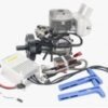NGH GTF550cc UAV EFI Engine 47-50HP 180kg Static Thrust TBO 300H w/28V 1000W Generator and One Key Starter