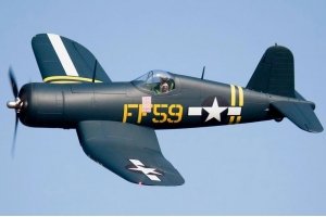 FlightLine F4U-1A Corsair Birdcage 1600mm (63") Wingspan PNP RC Airplane