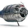 DLE60cc EFI UAV Engine for Fixed Wing Drone & Alternator 14V/180W ROS Version with auto starter
