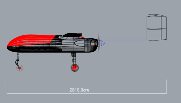 NAJA E-EYE 3220 UAV/FPV Carbon Fiber Construction Platform in V Tail & H Tail 2026 Production