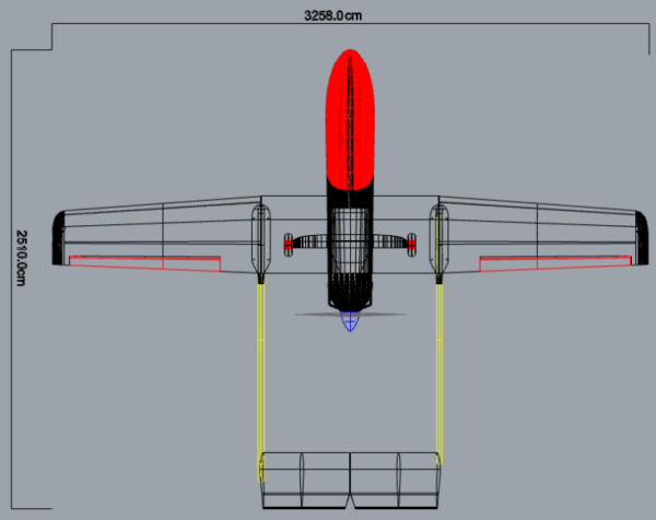NAJA E-EYE 3220 UAV/FPV Carbon Fiber Construction Platform in V Tail & H Tail 2026 Production