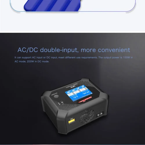 UP9 AC100W DC200W Four Channels Smart Blance Charger