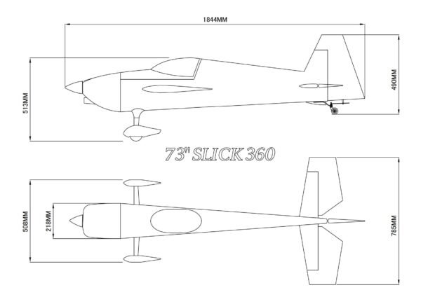 Skywing-73" Slick 360 V3 - (new stock coming)