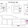 Skywing-74" Extra NG 120E 1.88M PNP Version - (Pre order Only)