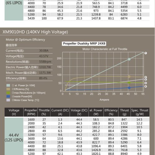 DUALSKY XM9010HD-13, high voltage Motor