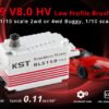 KST BLS159 55g Weight DC7.4V Voltage 0.65A Current Brushless HV Digital Motor Aluminum Alloy Servo (4 X PACK)