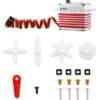 KST BLS915 78g Weight DC7.4V Voltage Brushless HV Digital Motor Aluminum Alloy Servo (8 X PACK)