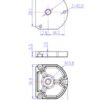 Holybro 1/4"-20 UNC Adapter for H-RTK (5 QTY/Pack) X 4 Set