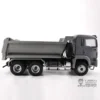 LESU 1/14 MAN 6X6 Hydraulic Cylinder RC Dumper Truck Tipper Metal Chassis Lock Differential Axles Light Sound ESC