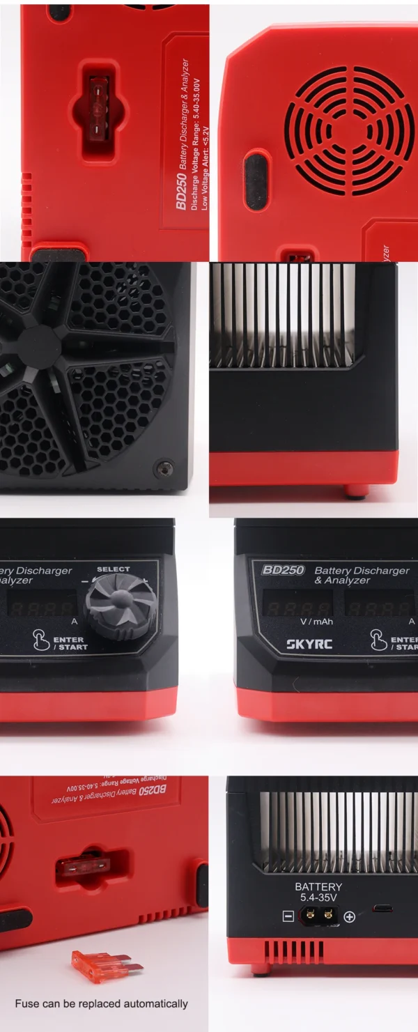 SKYRC BD250 Battery Discharger Analyzer Charger