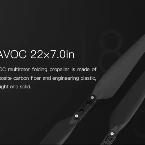 MAD 22x7 CARBON&PLASTIC Polymer Folding propeller (A pair in CW/CCW)