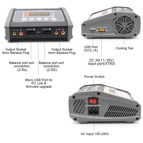 SKYRC D260 Dual Channel Charger