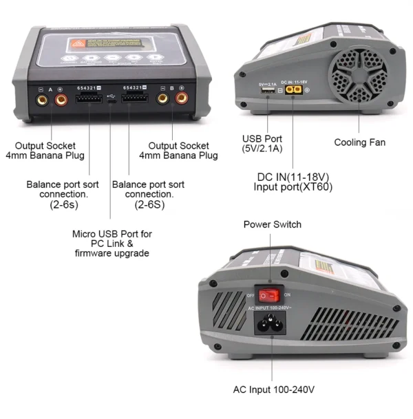 SKYRC D260 Dual Channel Charger