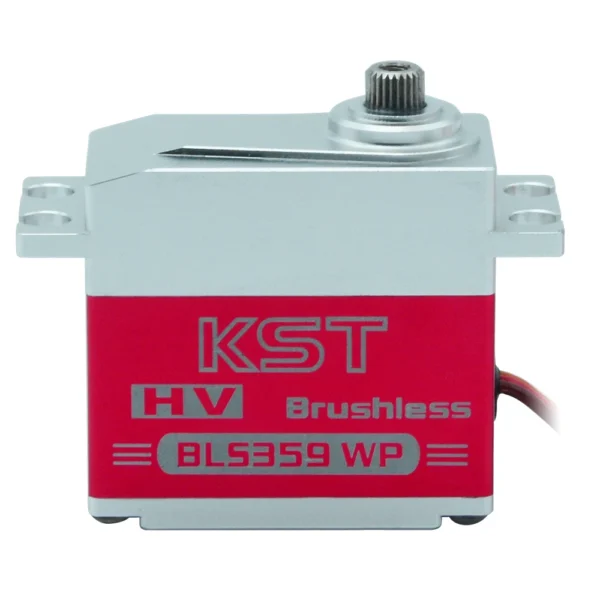 KST BLS359WP 70g Weight DC7.4V Voltage Brushless HV Digital Motor Aluminum Alloy Servo (4 X PACK)