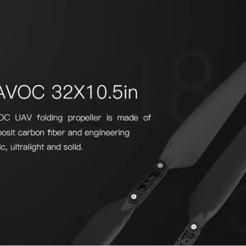 H959245ada4f040e4abbd337130232f6ff-2.webp MAD 32X10.5 CARBON&PLASTIC Polymer Folding Propeller (A pair in CW/CCW)