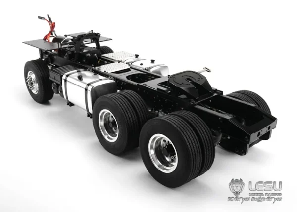 LESU 1/14 truck Scania R620 R470 full drive 6X6 metal chassis frame high torque electric model LS-20130011-B RCLESU Tamiya tractor