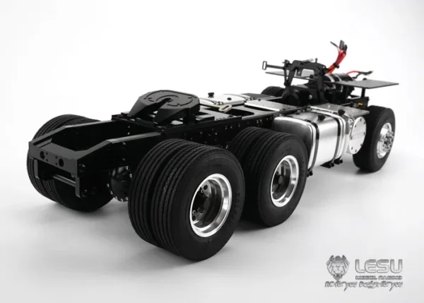 LESU 1/14 truck Scania R620 R470 full drive 6X6 metal chassis frame high torque electric model LS-20130011-B RCLESU Tamiya tractor