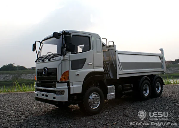 HTB1LNkJKhWYBuNjy1zkq6xGGpXav-1.webp LESU 1/14 truck Hion700 full drive 6X6 hydraulic dump truck high torque electric model model LS-20130004 RCLESU Tamiya truck