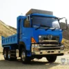 LESU 1/14 dump truck Hino700 full drive 6X6 hydraulic F frame hydraulic cylinder dump truck model LS-20130014 RCLESU Tamiya truck